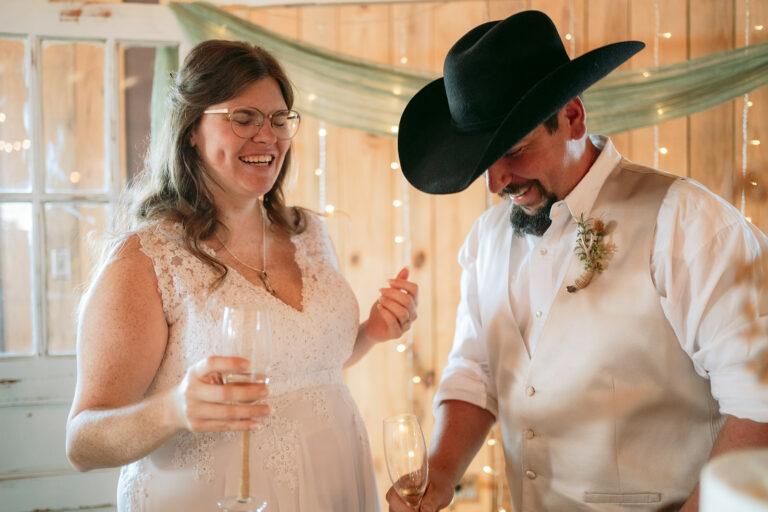 Wedding at fawn hollow in Quitman Arkansas